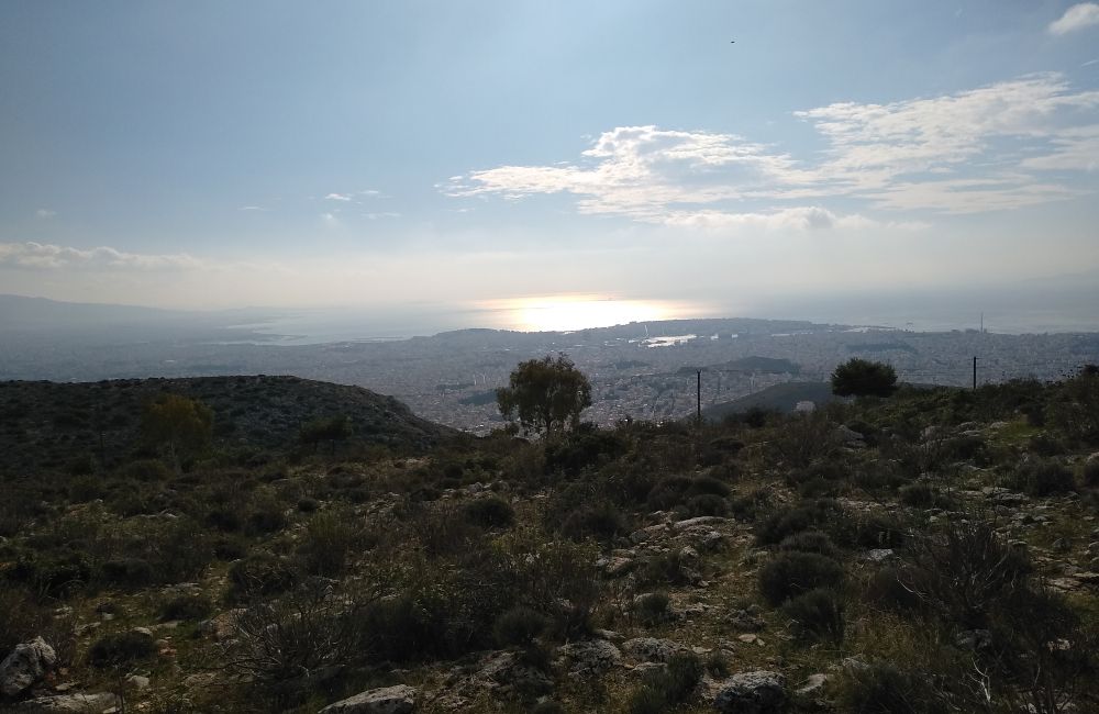 Best Hikes near Athens, Aigaleo Mt in Athens Greece