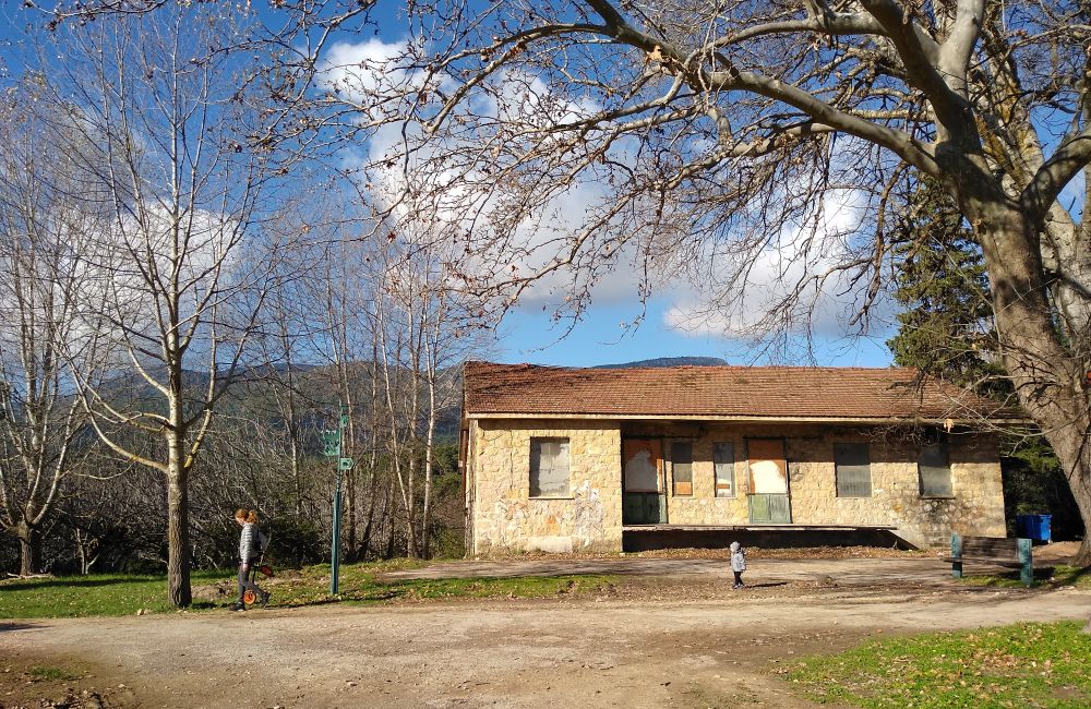 Royal Palace Tatoi buildings in Athens Gr