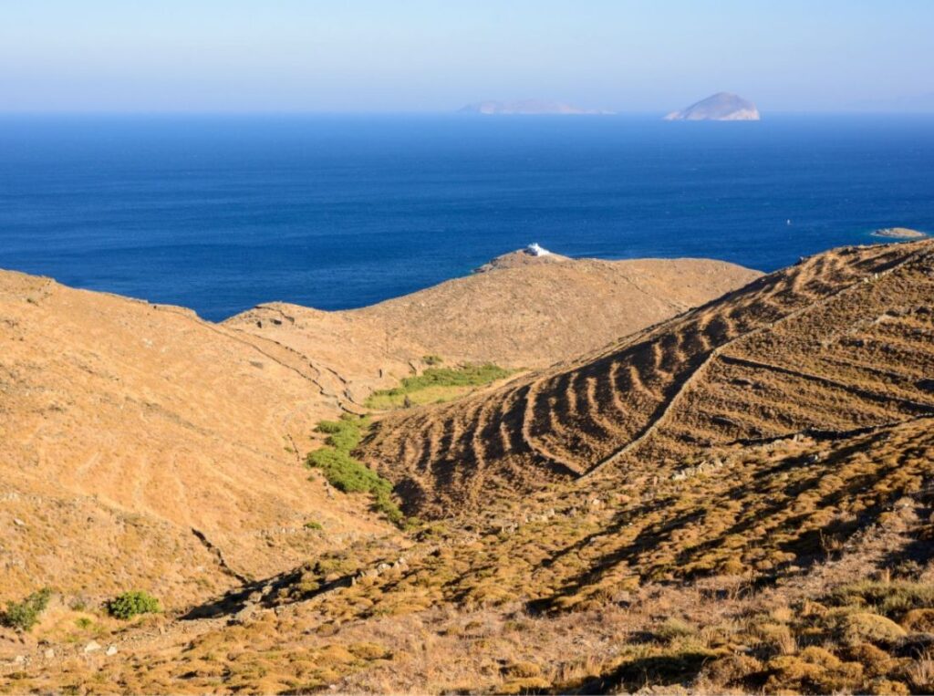 Greek Island hiking , Kythnos Island