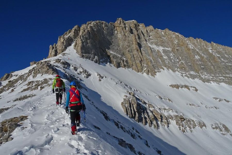 Hike Safely in Greece, Olympus mountains covered in snow