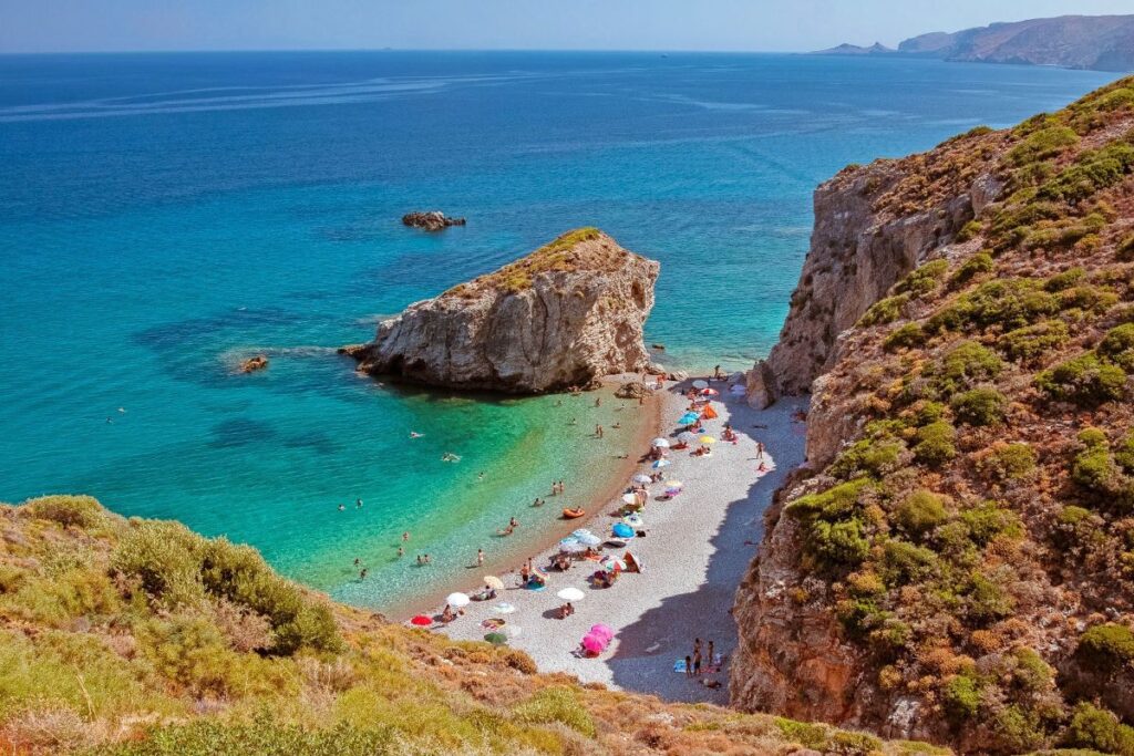 Things to Do in Kythira Greece, Kaladi beautiful beach