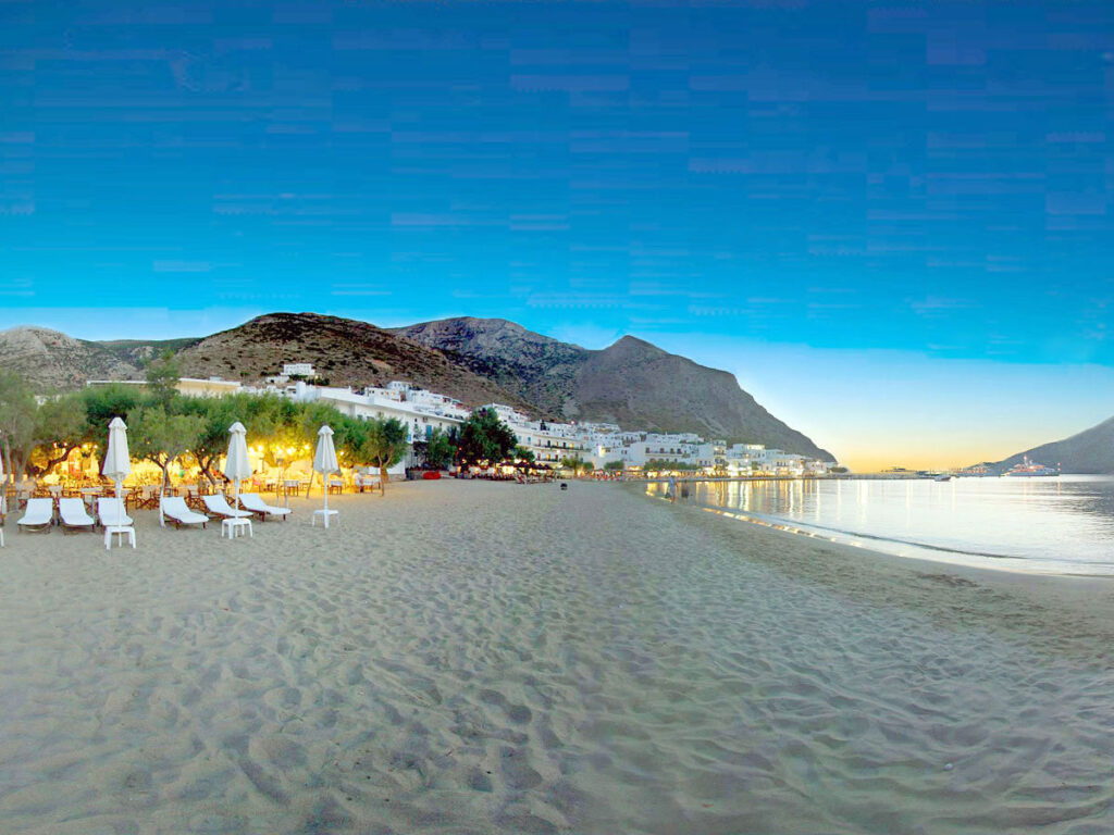 Sifnos island kamares beach