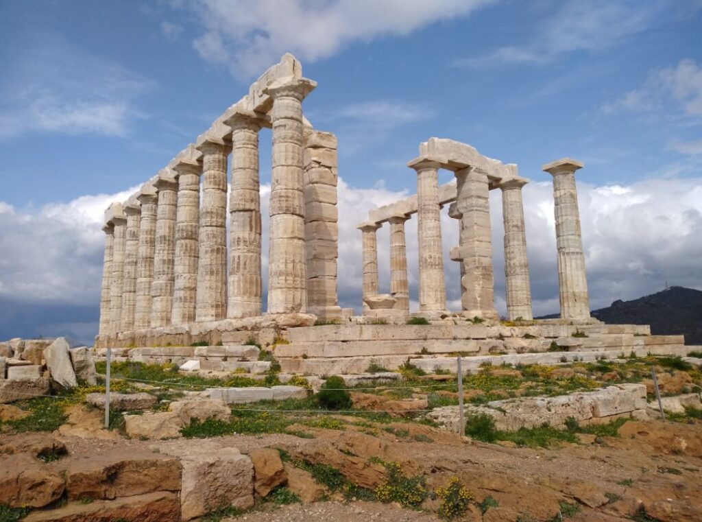 The Temple of Poseidon in Cape Sounion