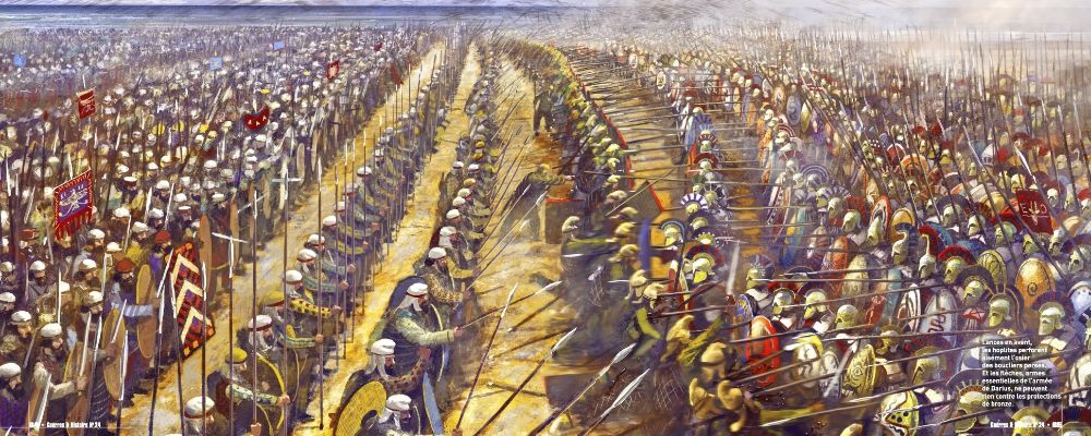 Battle of Marathon between Greeks and Persians© e-today. gr