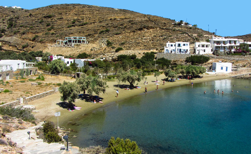 Sifnos island Greece seaside village Vlicho