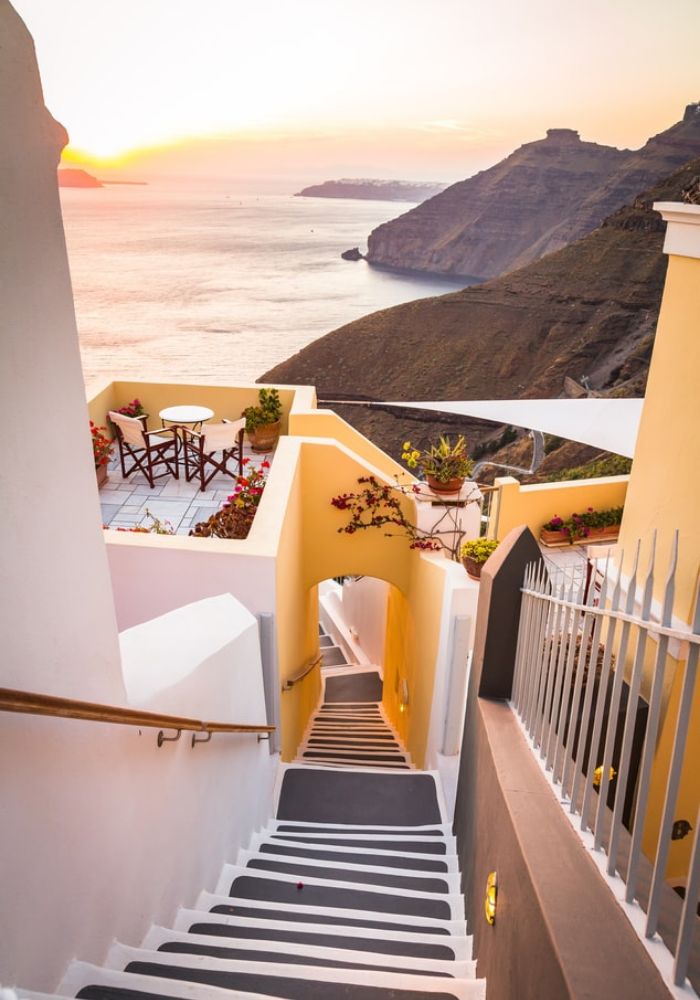 Best Cheap Hotels in Santorini:  Firostefani