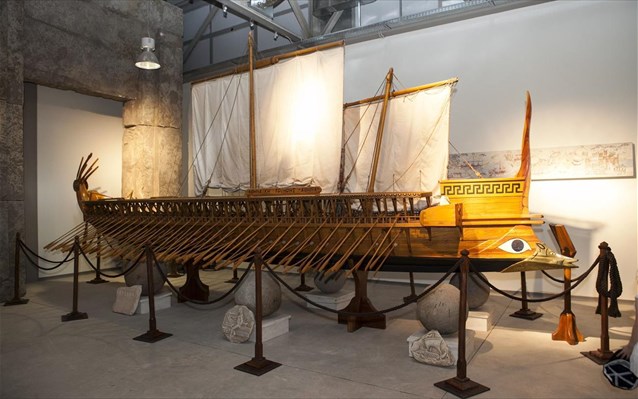 The maritime museum in Salamina Greece