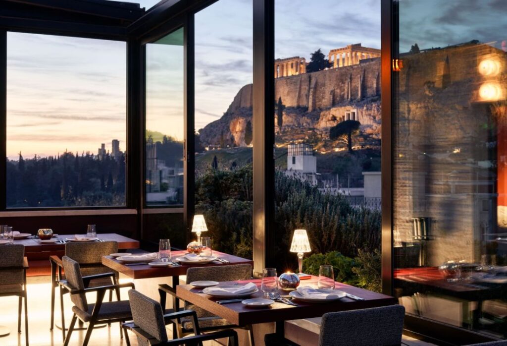 Hotel in Athens with Acropolis view