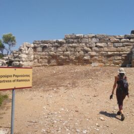 Ramnous Archaeological Site Fortess