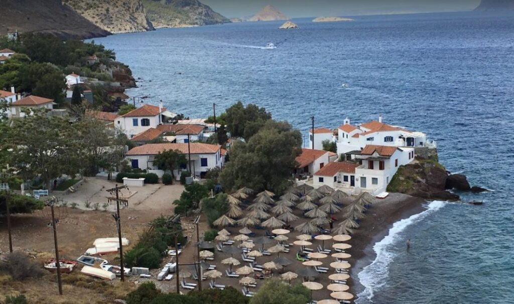 Best Things to Do in Hydra Greece: Vlychos beach