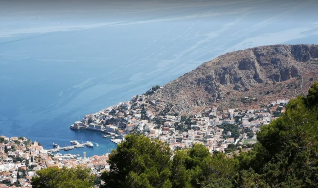 Best Things to Do in Hydra Greece: Mountain views from Hydra monastery