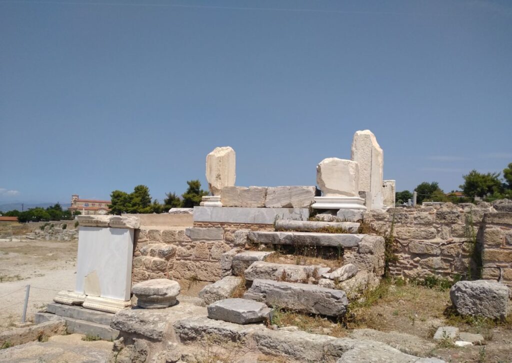 The Apostle Paul Bema in Ancient Corinth