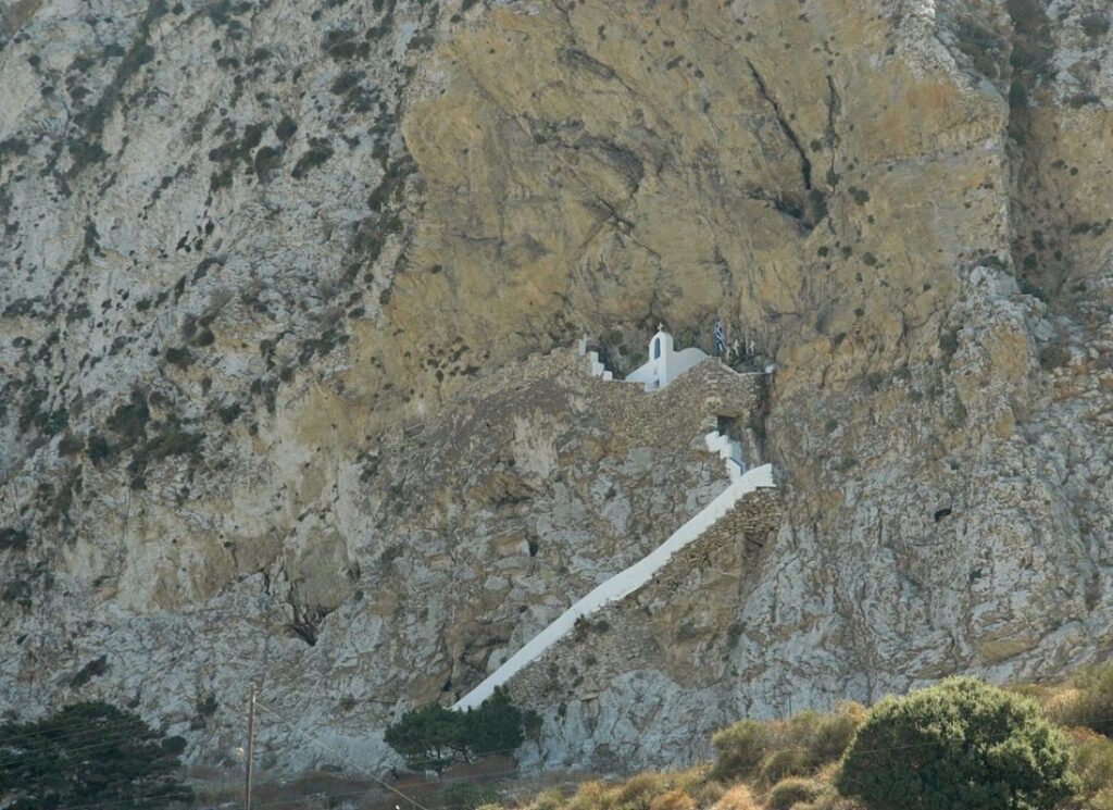 Hike Safely in Greece, Church in Amorgos Island