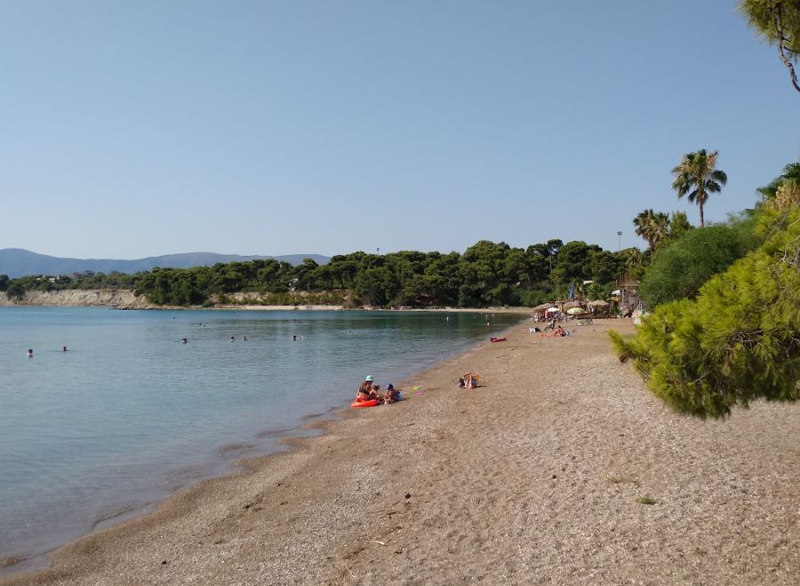 Isthmia in Corinth beach