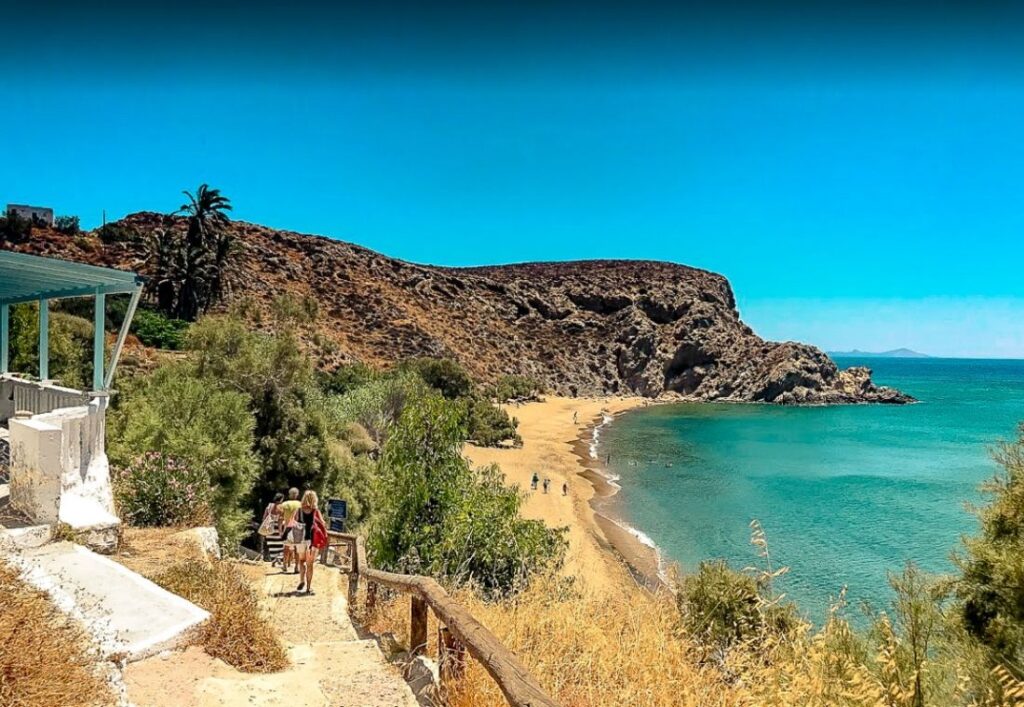 Kleisid Beach in Anafi Greece