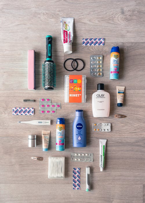 Toiletries for visiting Greece