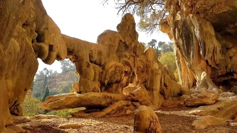 Cave Formations in Andros.