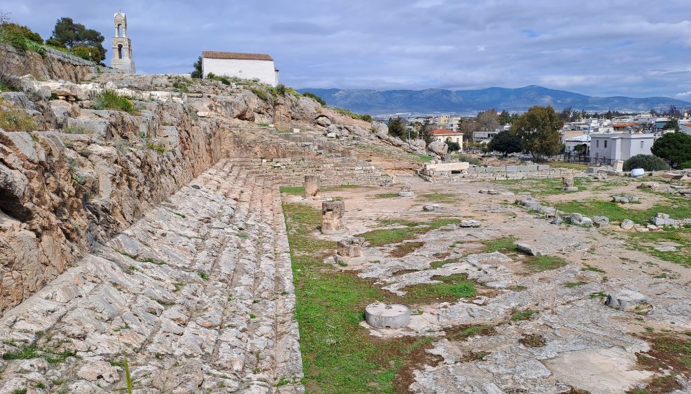 Main Temple of the Mysteries. Eleusis.