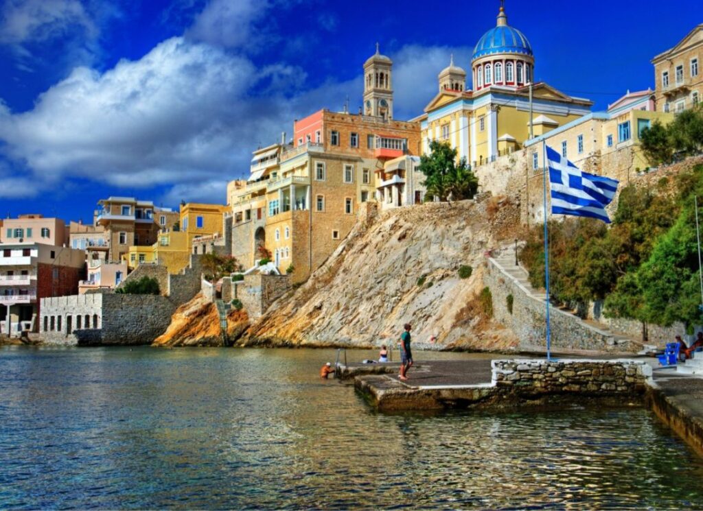 Best things to do in Syros Greece, Vaporia area and Agios Nikolaos Orthodox Church