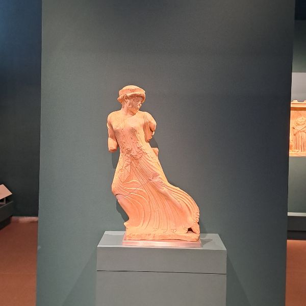 Persephone's statues in Eleusis museum. 