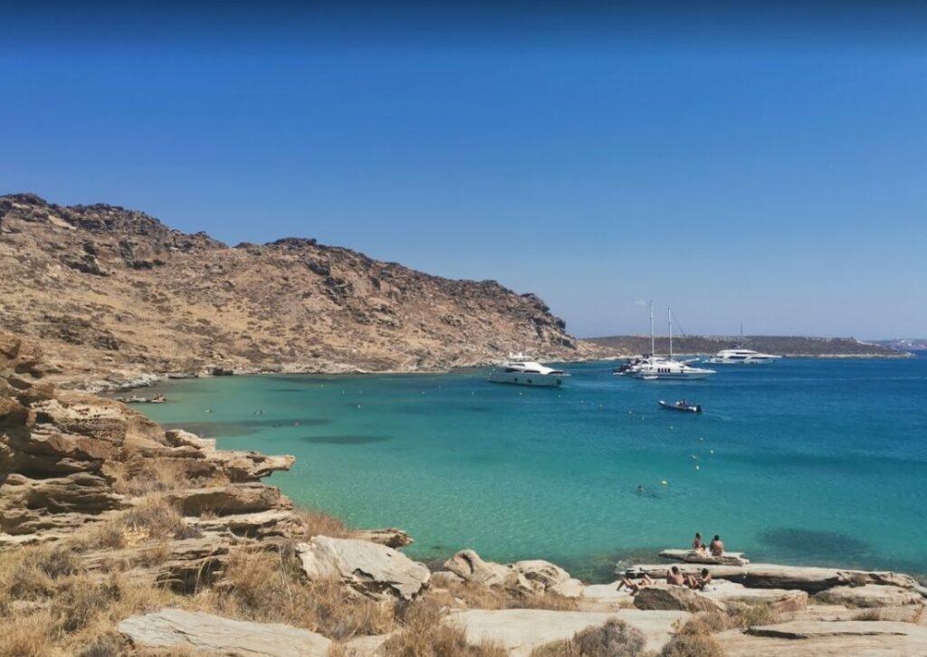 Monastiri Beach in Paros Greece