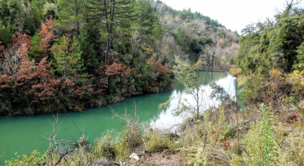 Hike Safely in Greece, vlahokerasia river in mainland Greece