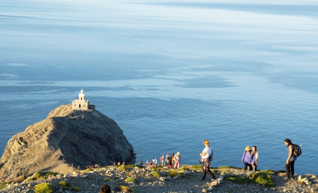 Greek orthodox Easter in Tinos island and hiking to Lighthouse