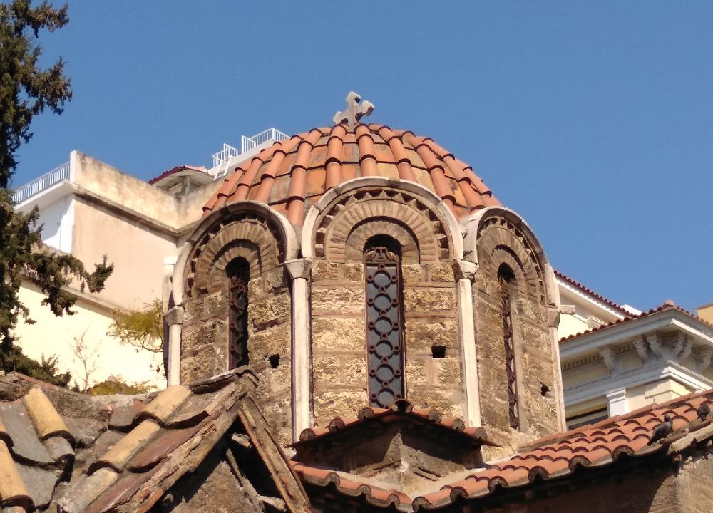 Athens Byzantine Churches, the dome 