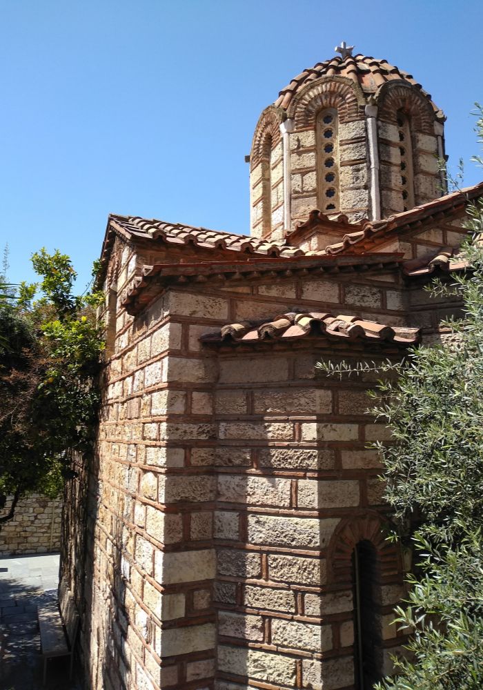 Athens Byzantine Churches,, the dome