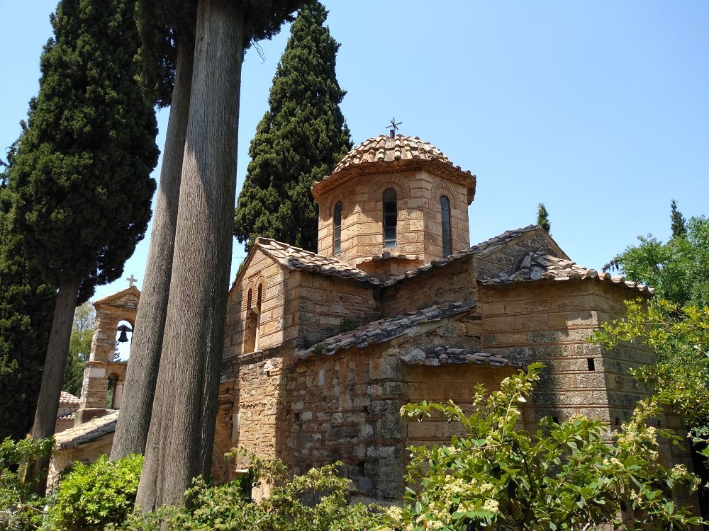Byzantine Churches in Athens, the Monastery of Kesariani Catholicon