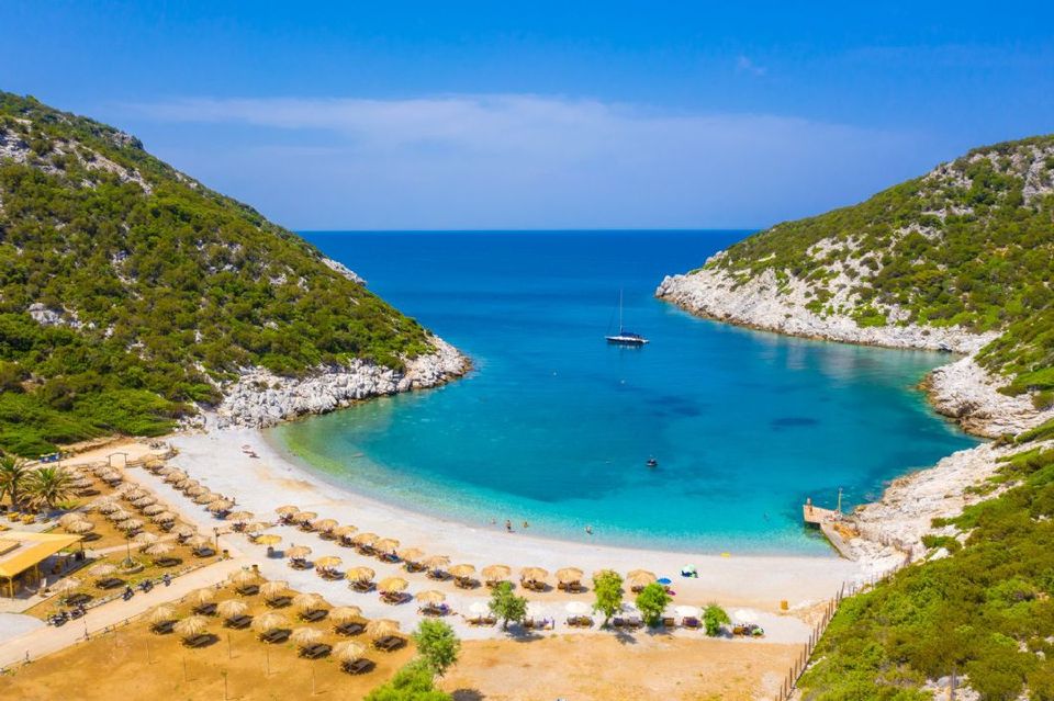 Mamma Mia Greece Locations, Glysteri beach