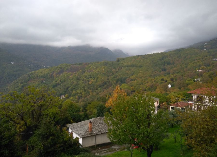 Tsagarada Pelion in winter