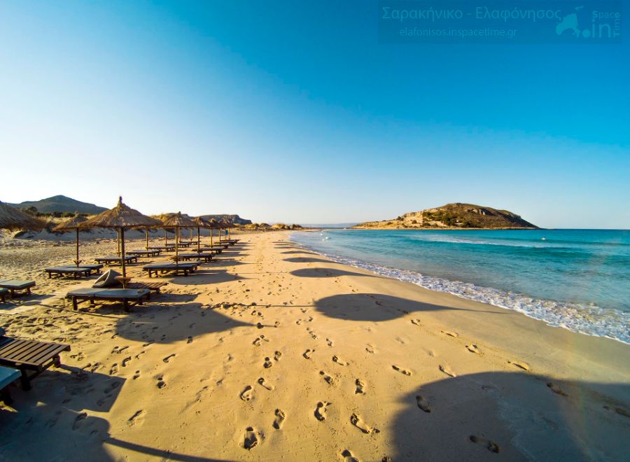 8 Days in The Peloponnese Elafonissos beach.