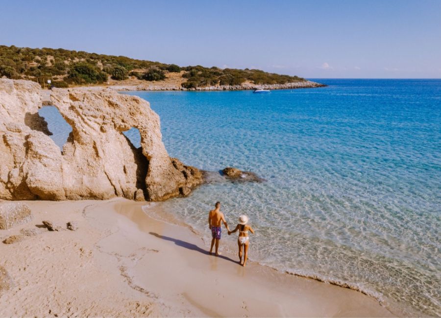 Best things to do on Crete island, Voulisma beach lasithi