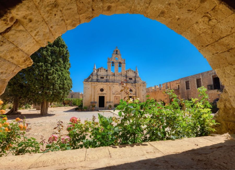 Best things to do on Crete island, Arkadi monastery