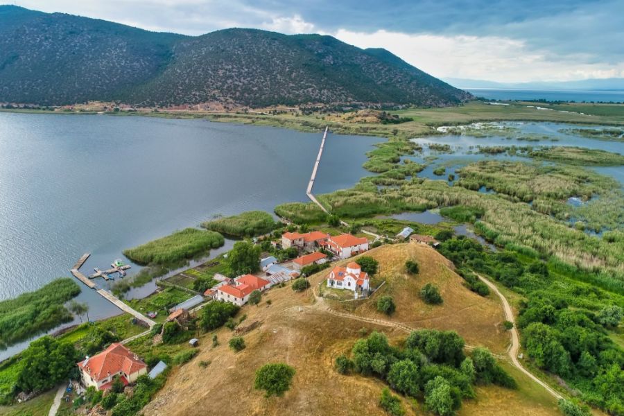 Greece in Winter, Prespes Lake