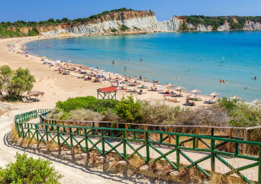 Things to do on Zakynthos Island: Gerakas beach