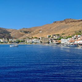 Korrisia, Kea island main port