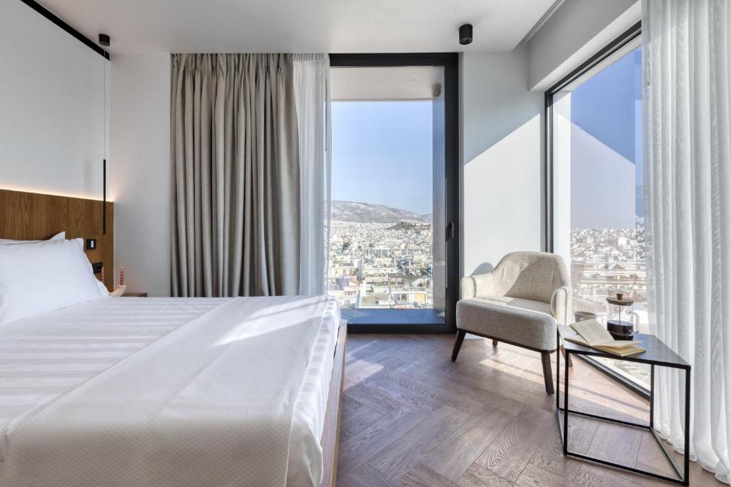 Neoma Hotel room with Acropolis views