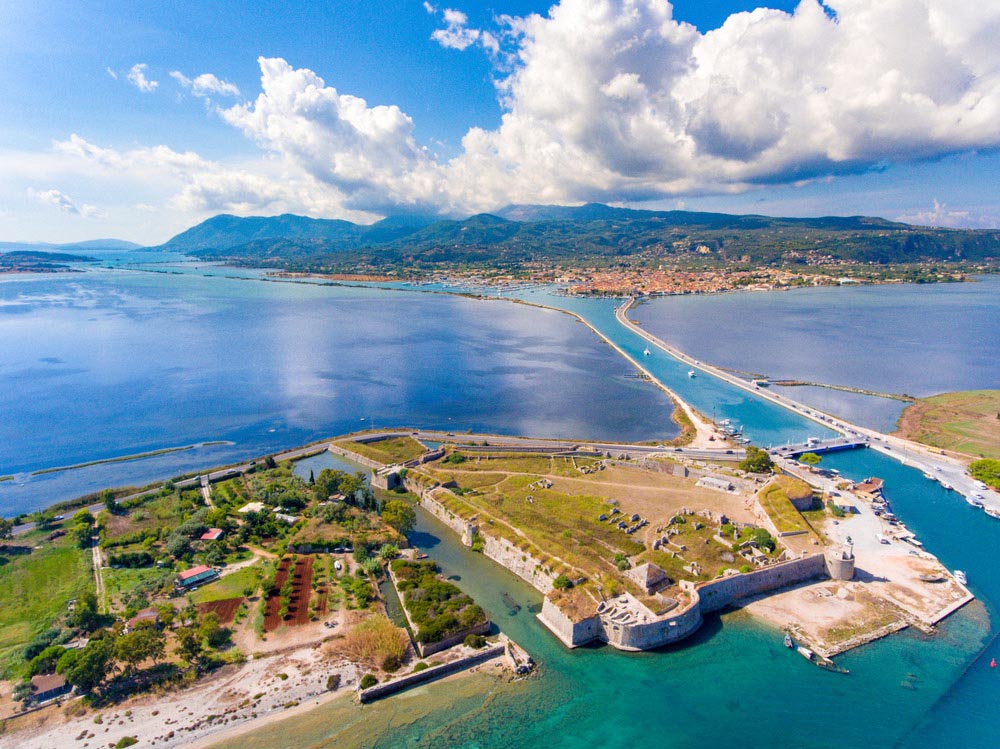 Things to do in Lefkada Greece: Agia Mavra fortress, the lagoons, and Lefkada town