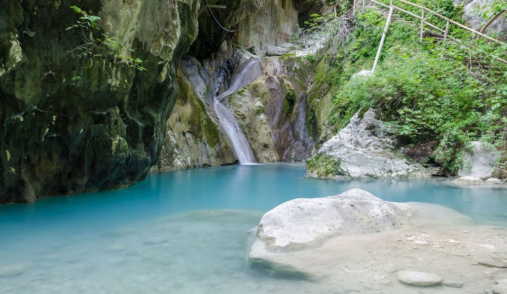 Nidri Waterfalls.