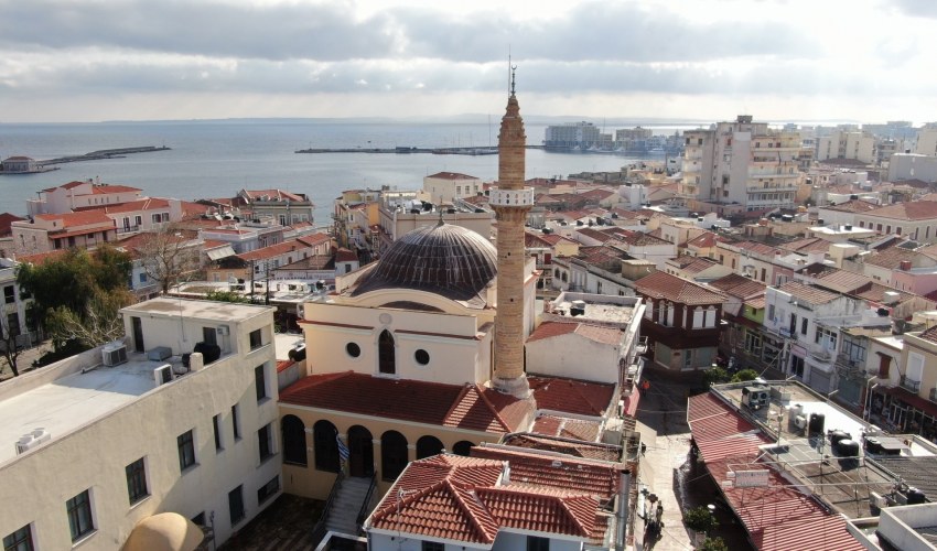 Chios Greece, the Byzantne museum in town