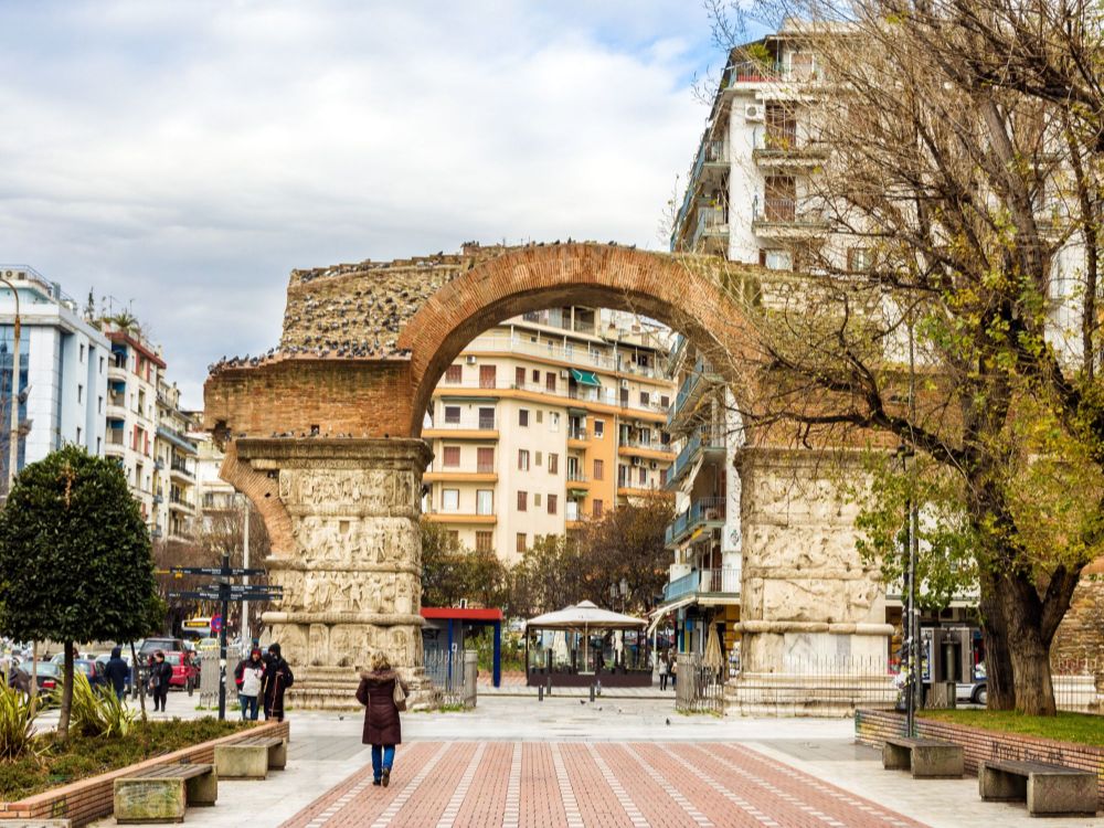 Best things to do in Thessaloniki is go to Arch Galerius