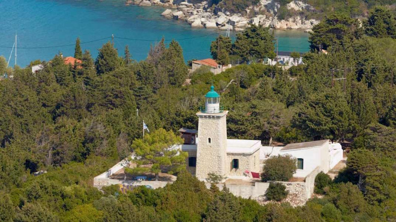 Best Things to do in Paxos Greece,  the Lighthouse in Lakka