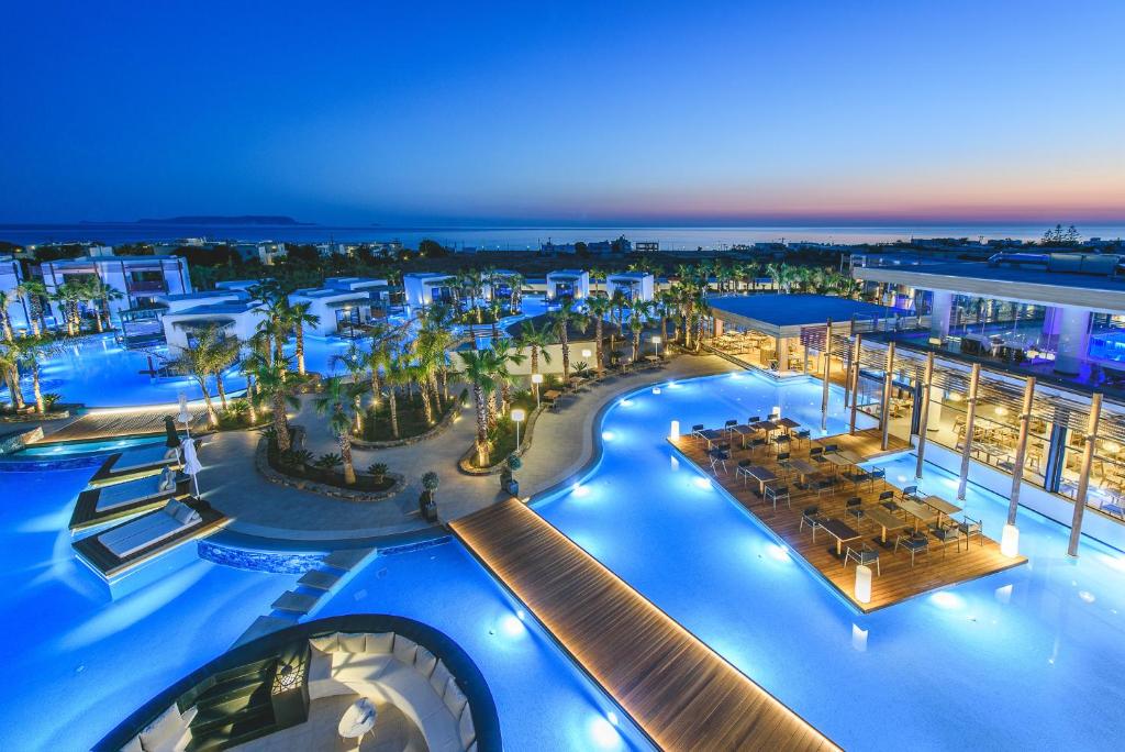 All-Inclusive Resorts in Greece, Stella Island Luxury Resort at sunset, Heraklion Crete