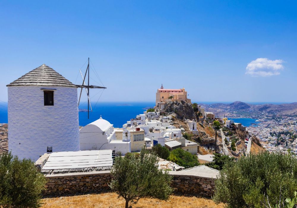 Best things to do in Syros Greece,  windmill