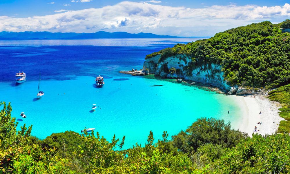 Best Things to do in Paxos Greece, Voutoumi beach in Antipaxos