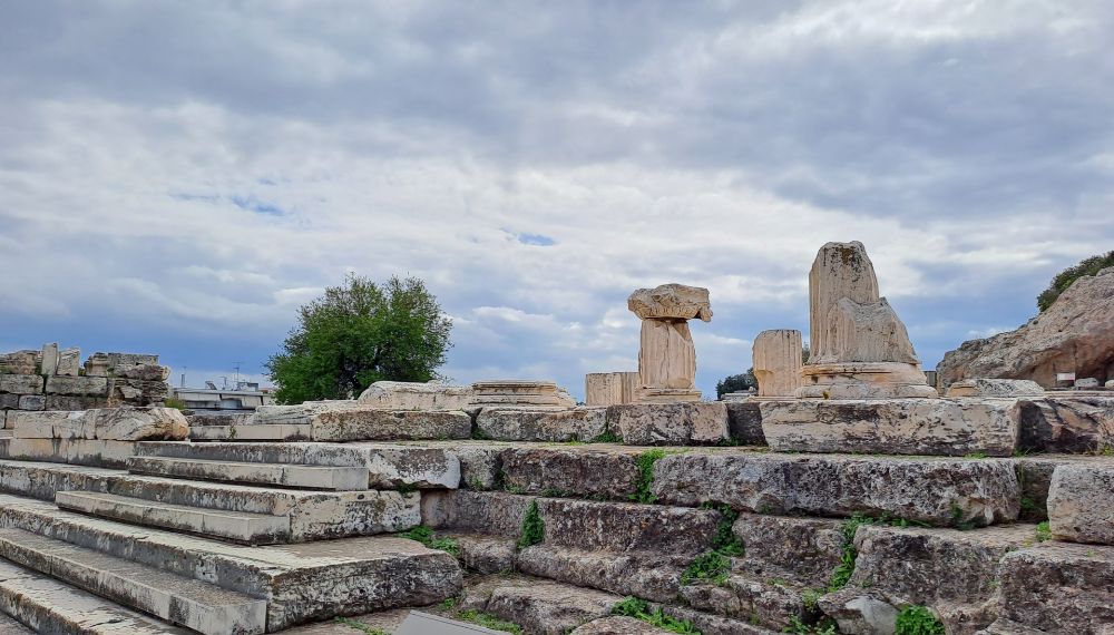 The Greater Propylaea in Eleusis.