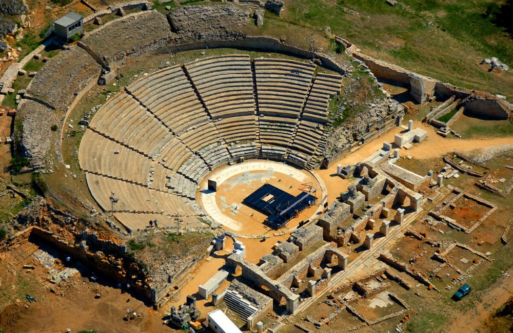 Greece in March: Philippi archaeological site