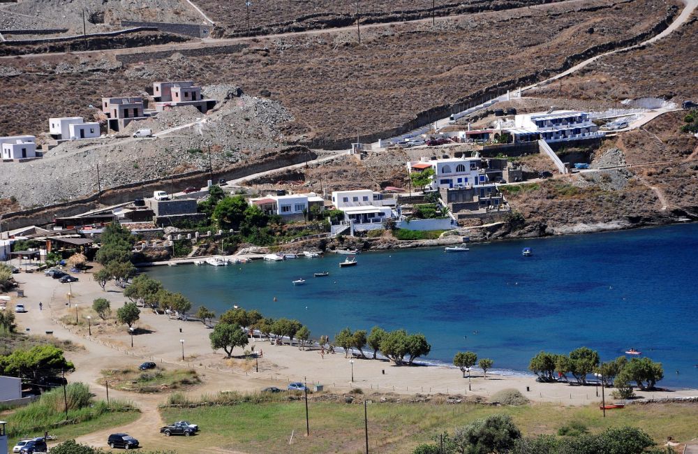 Episkopi beach in Kythnos Greece